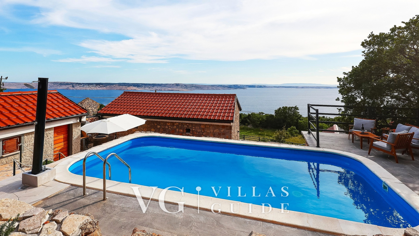 Holiday home Villa  Majnarić  Senj Prizna Pool