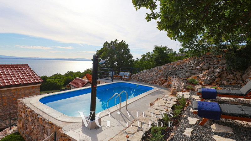 Holiday home Villa  Majnarić  Senj Prizna Pool