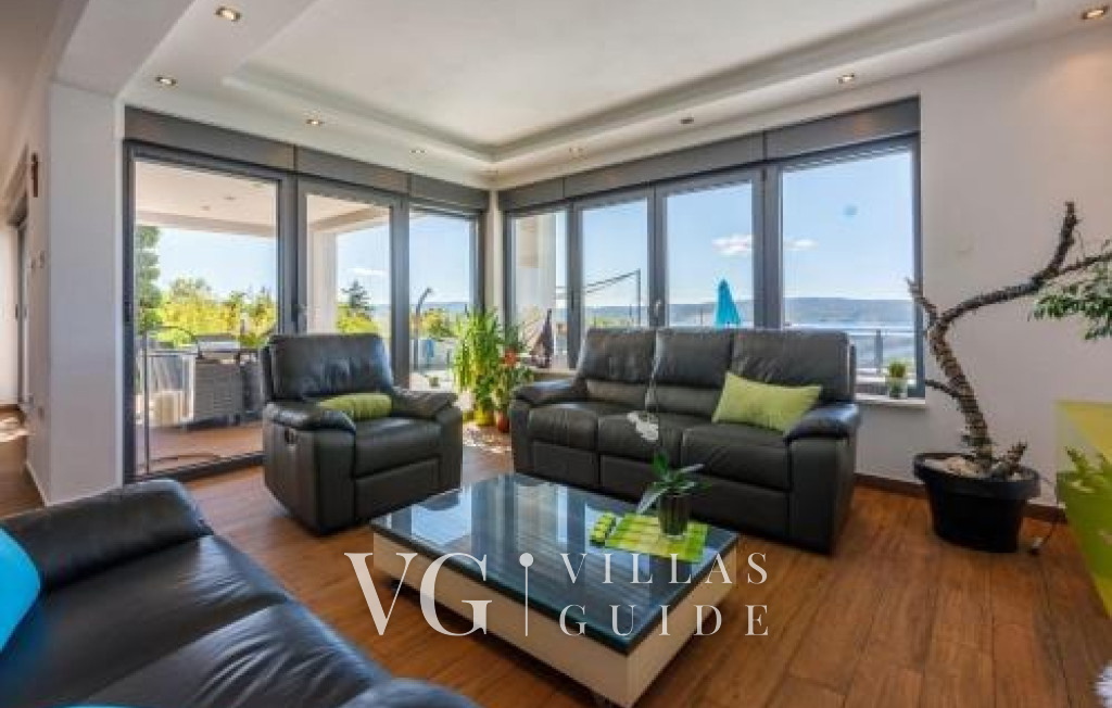 Holiday Home Villa Legara with pool Living room