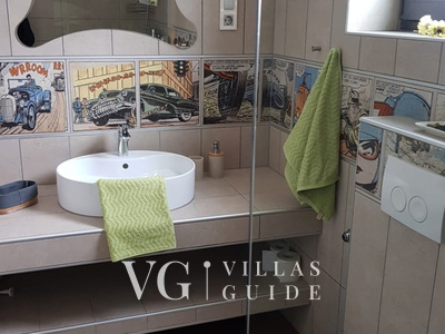 Holiday Home Villa Legara with pool Bathroom