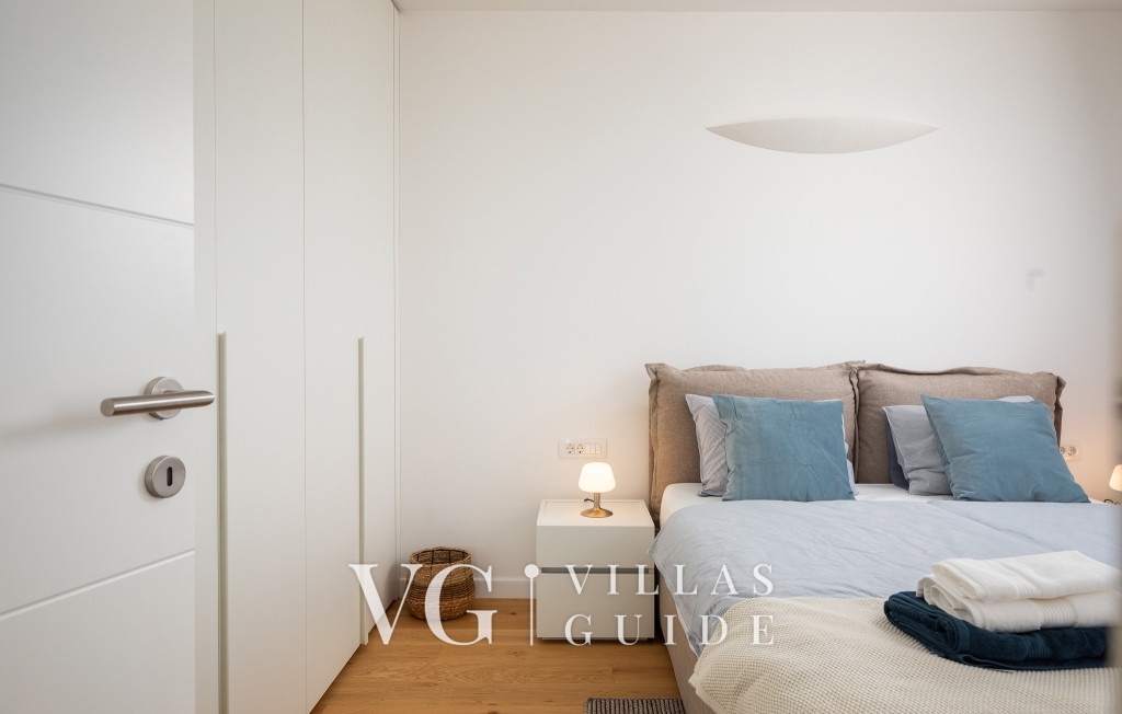 B&M Apartments Novigrad Schlafzimmer