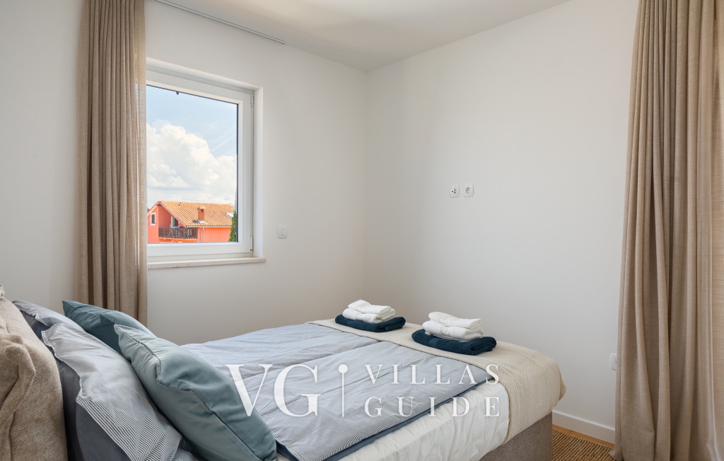 B&M Apartments Novigrad Schlafzimmer