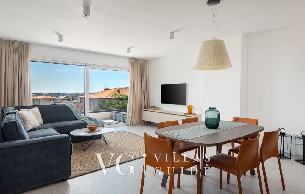 B&M Apartments Novigrad Wohnzimmer