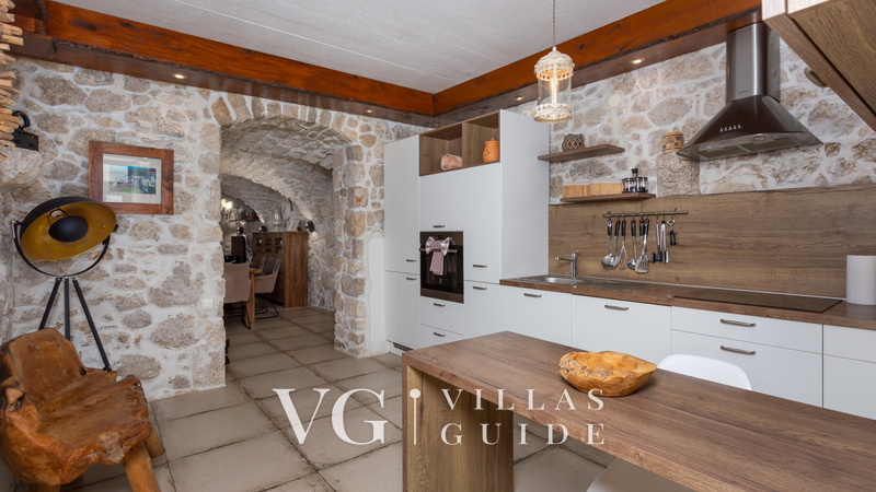 Villa Mariva with two pools Crikvenica Tribalj Küche