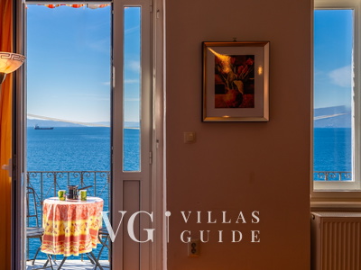 Feelgood apartment near the sea, Opatija-Rijeka Camera da letto