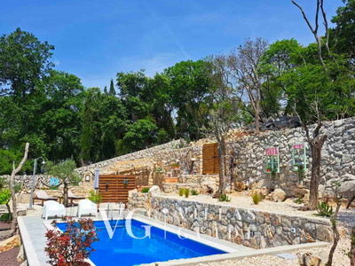 Villa Imortele aria with pool&whirpool island Cres