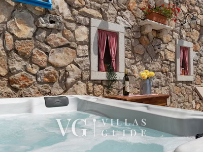 Villa Imortele aria with pool&whirpool island Cres wellness