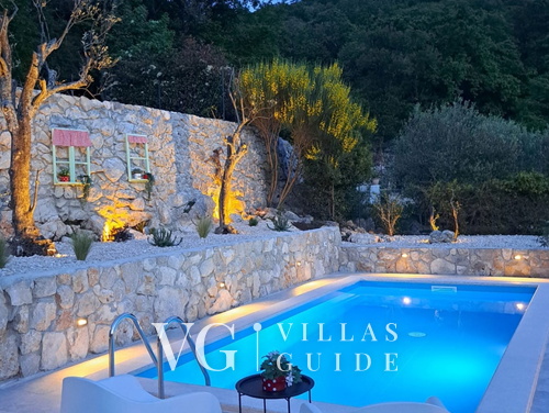 Villa Imortele aria with pool&whirpool island Cres