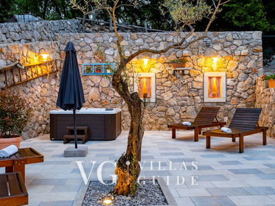 Villa Imortele aria with pool&whirpool island Cres