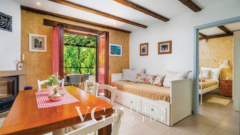 Villa Imortele aria with pool&whirpool island Cres Living room