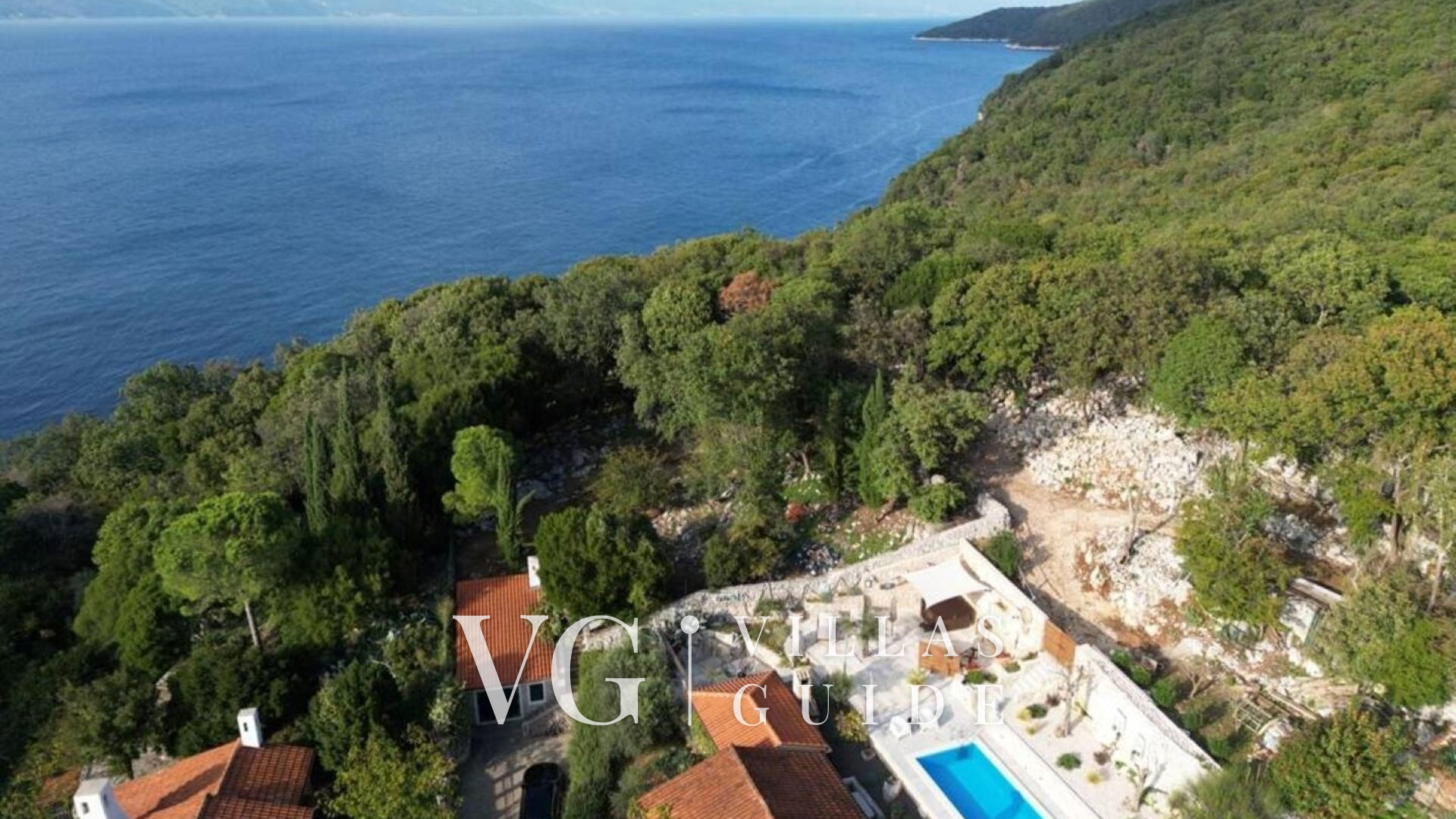 Villa Imortele aria with pool&whirpool island Cres