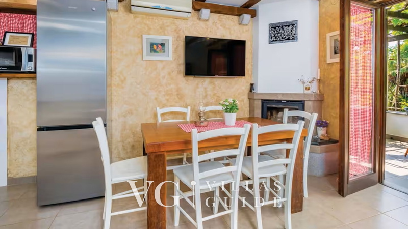 Villa Imortele aria with pool&whirpool island Cres Kitchen