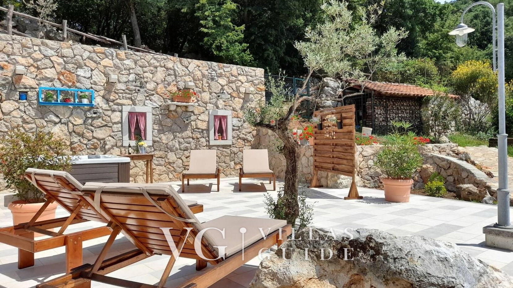 Villa Imortele aria with pool&whirpool island Cres Pool