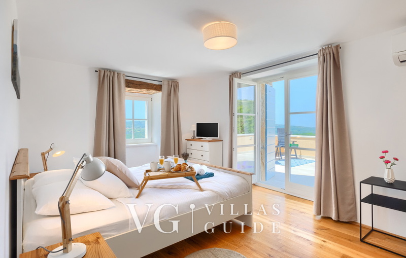 Villa Pigini Schlafzimmer