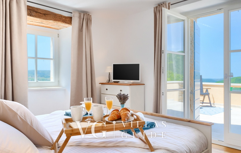 Villa Pigini Schlafzimmer