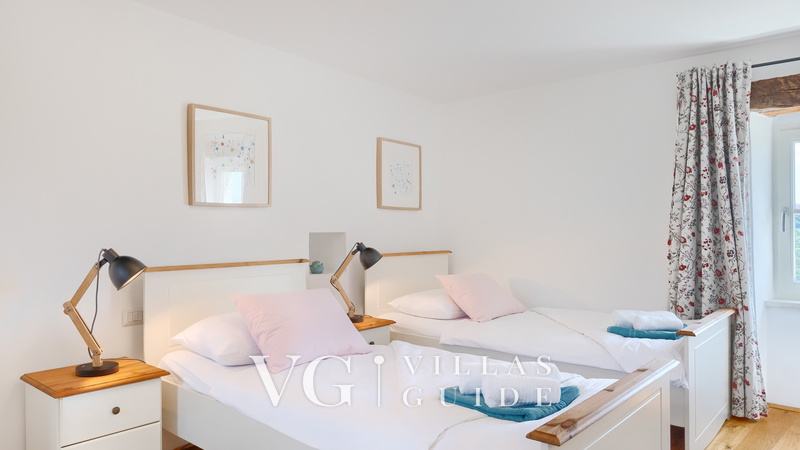 Villa Pigini Schlafzimmer