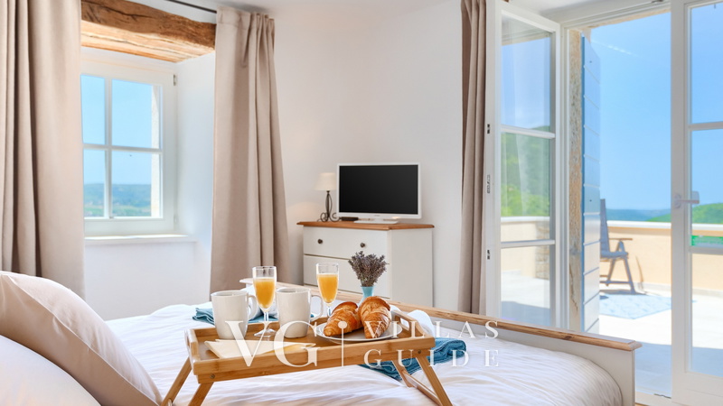 Villa Pigini Schlafzimmer