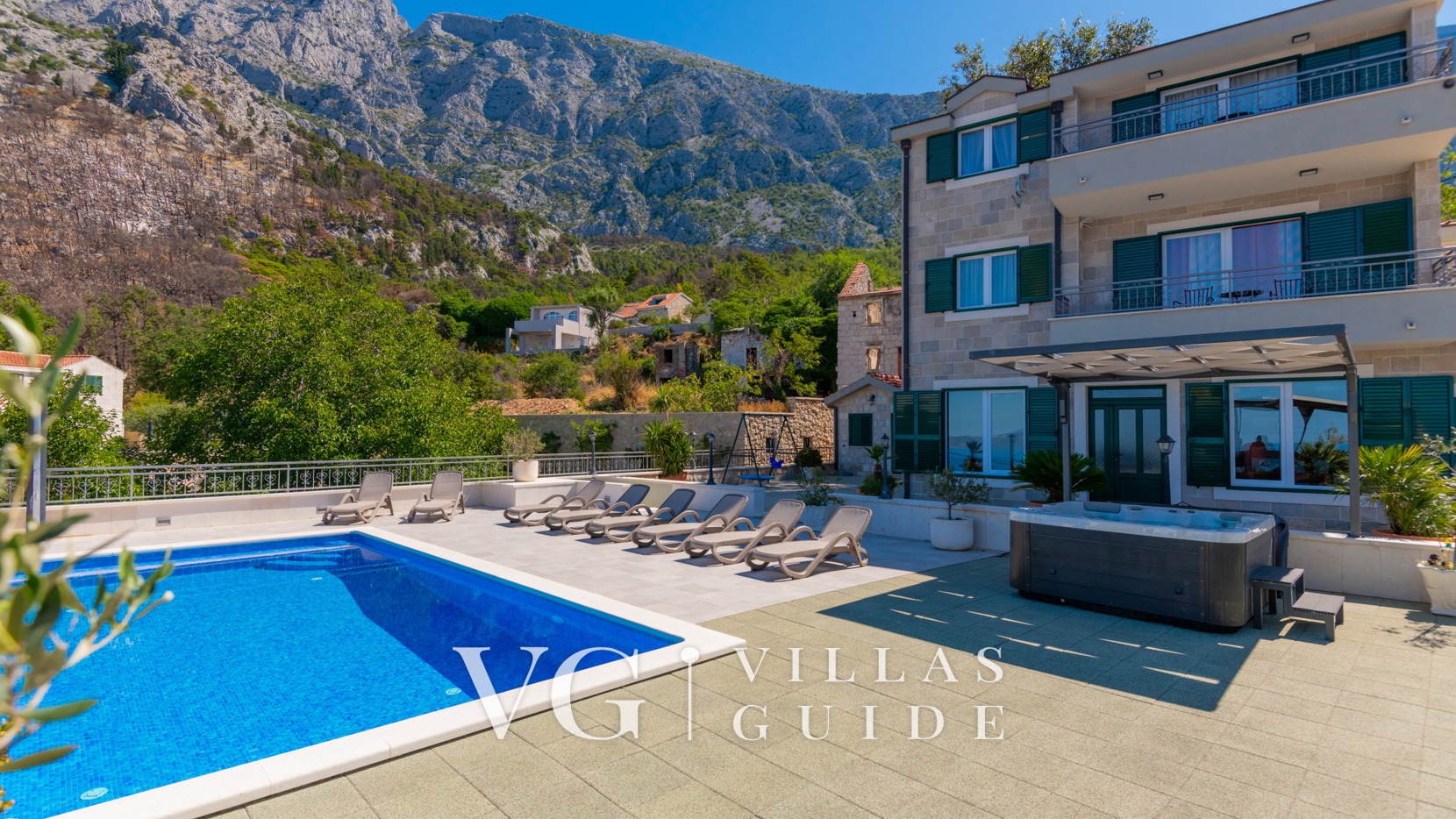 Villa Šestić - Makarska-Tučepi Garten und Außenbereich