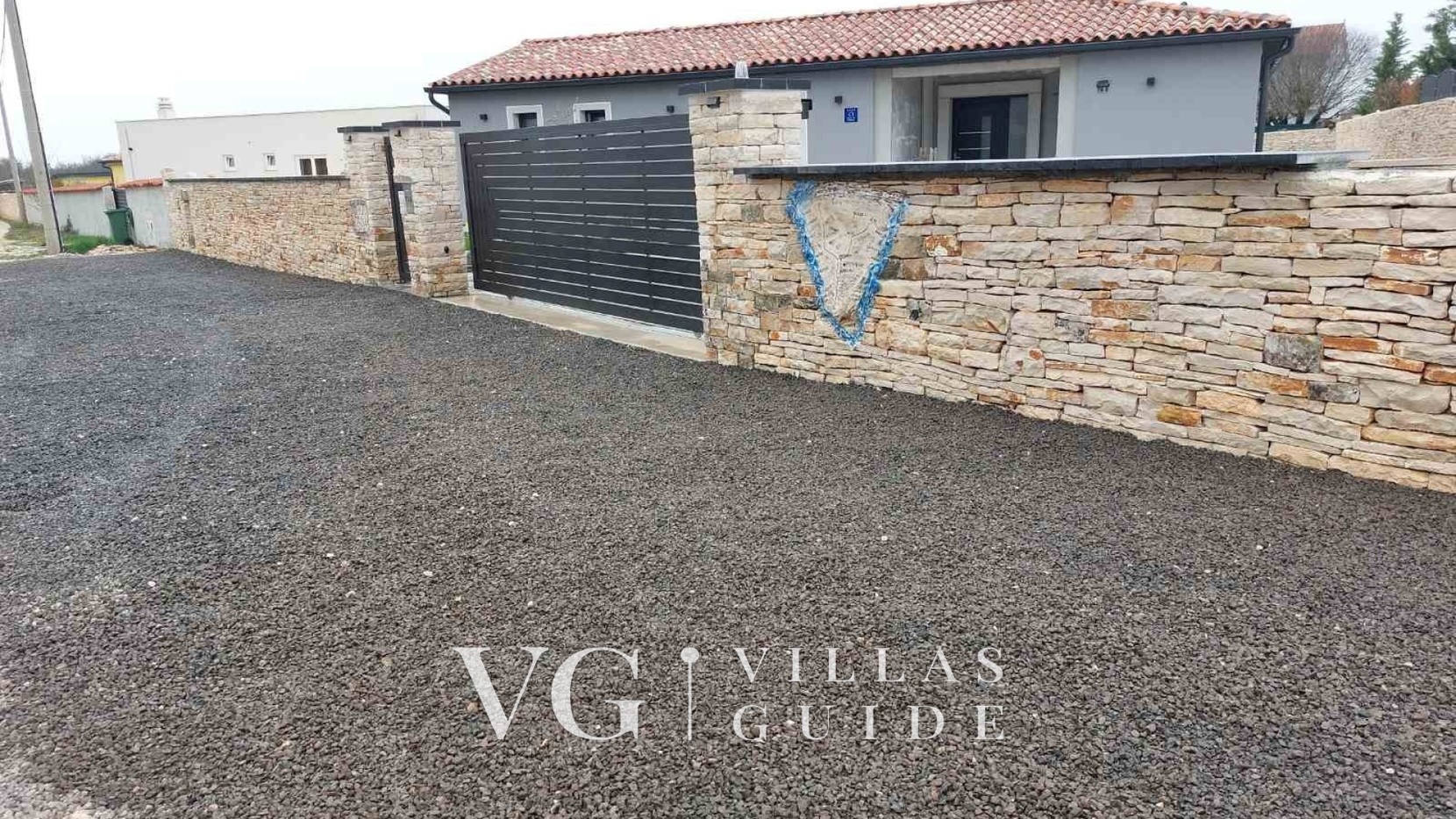 Villa Lana - Čabrunići Dvorište i vanjski dio objekta