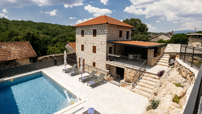 Villa Mila - Stone House & Salt-Water Pool