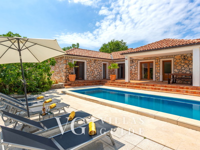 Villa Gostinjac 2 with pool&pet friendly- island Krk Piscina