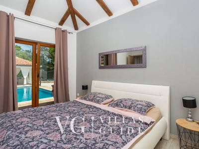 Villa Gostinjac 2 with pool&pet friendly- island Krk Camera da letto