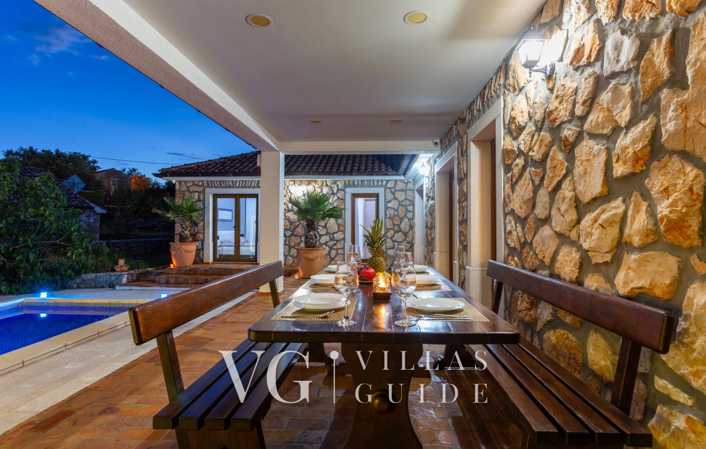 Villa Gostinjac 2 with pool&pet friendly- island Krk Giardino e esterni della proprietà