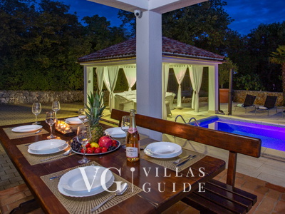 Villa Gostinjac 2 with pool&pet friendly- island Krk Giardino e esterni della proprietà