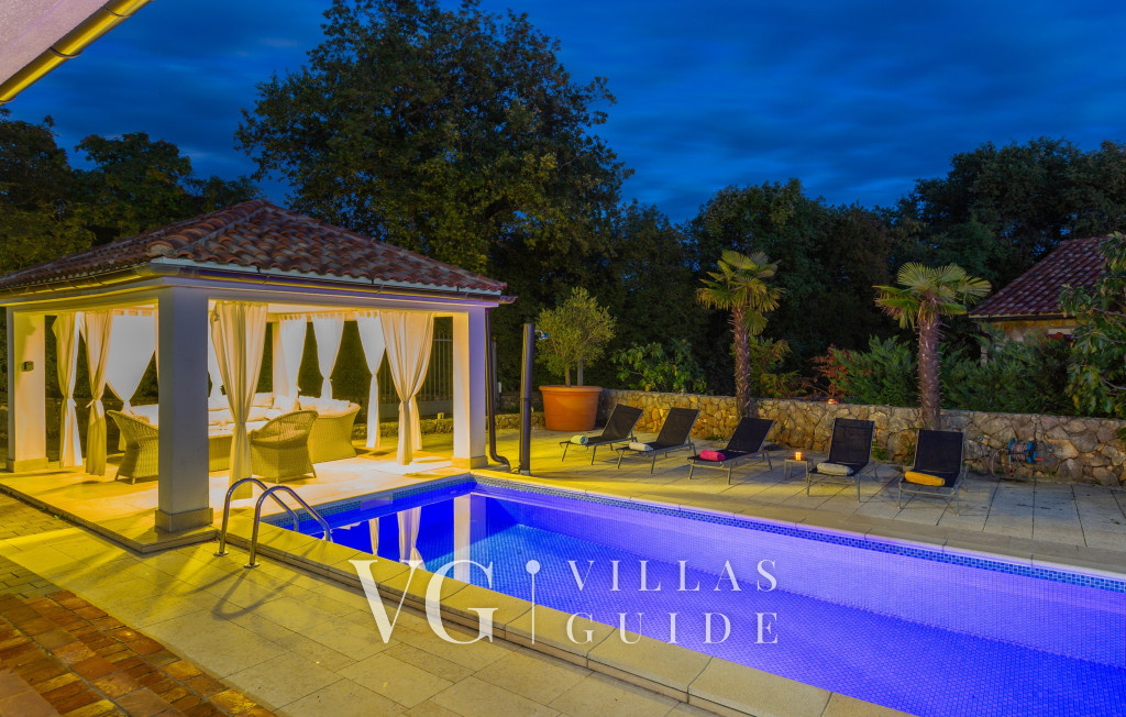 Villa Gostinjac 2 with pool&pet friendly- island Krk Giardino e esterni della proprietà