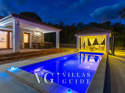 Villa Gostinjac 2 with pool&pet friendly- island Krk Piscina