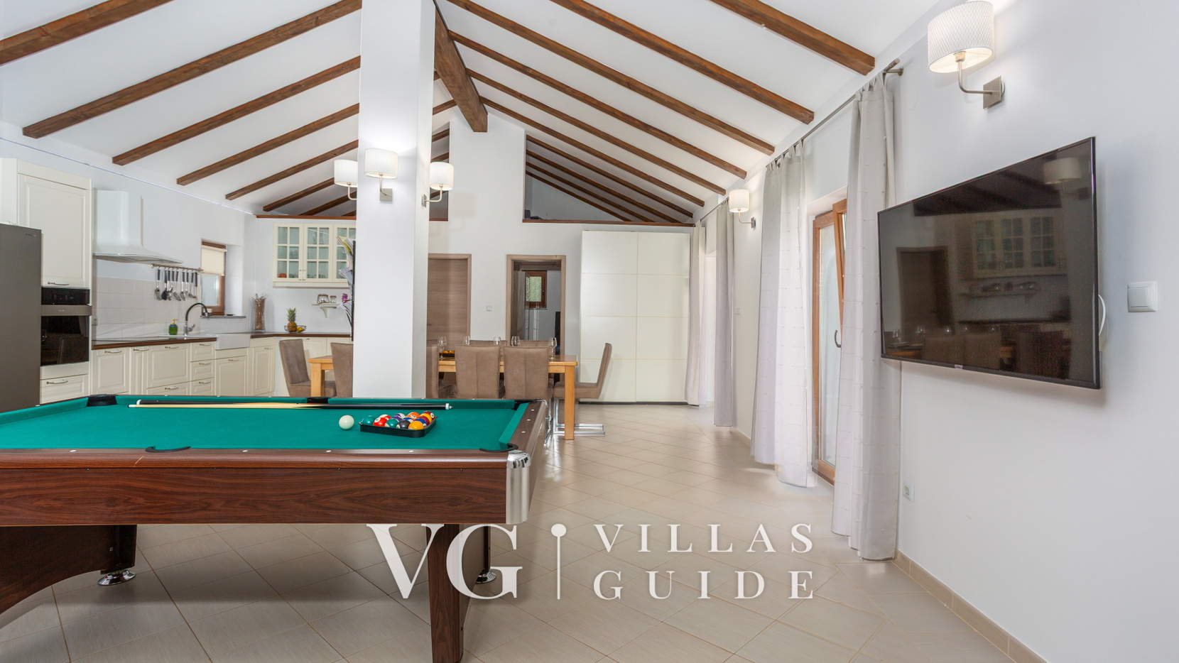 Villa Gostinjac 2 with pool&pet friendly- island Krk Wohnzimmer
