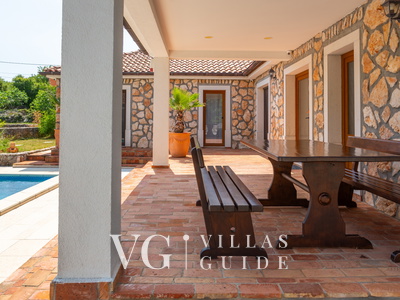 Villa Gostinjac 2 with pool&pet friendly- island Krk Giardino e esterni della proprietà