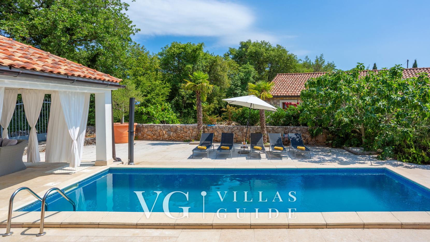 Villa Gostinjac 2 with pool&pet friendly- island Krk Bazen