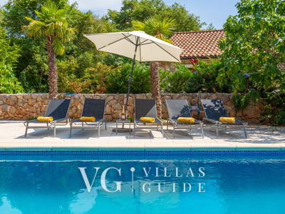 Villa Gostinjac 2 with pool&pet friendly- island Krk Piscina