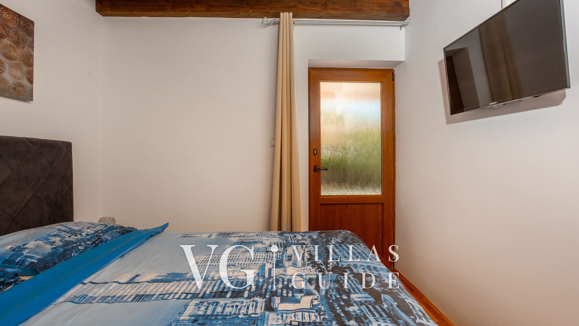 Villa Gostinjac 2 with pool&pet friendly- island Krk Camera da letto