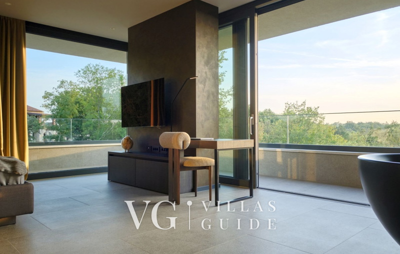 Villa Volpe Verde Schlafzimmer