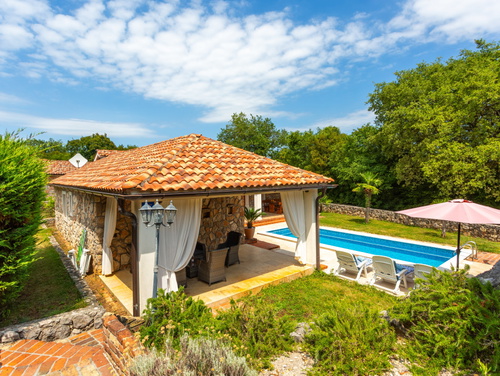Villa Gostinjac 1 with pool&pet friendly- island Krk