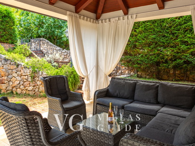 Villa Gostinjac 1 with pool&pet friendly- island Krk Garten und Außenbereich