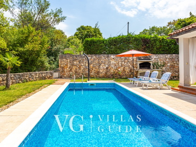 Villa Gostinjac 1 with pool&pet friendly- island Krk Pool