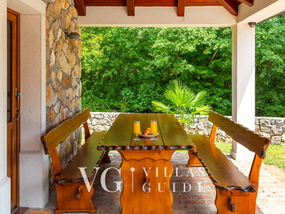 Villa Gostinjac 1 with pool&pet friendly- island Krk Garten und Außenbereich