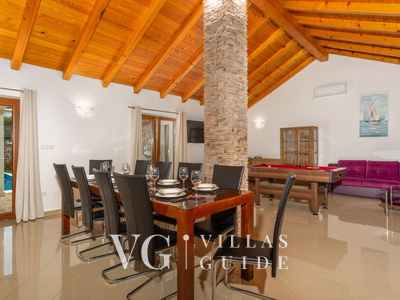 Villa Gostinjac 1 with pool&pet friendly- island Krk Wohnzimmer