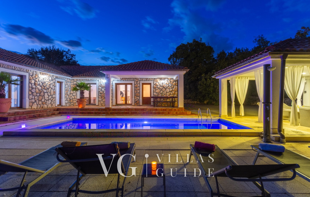 Villa Gostinjac 1 with pool&pet friendly- island Krk Pool