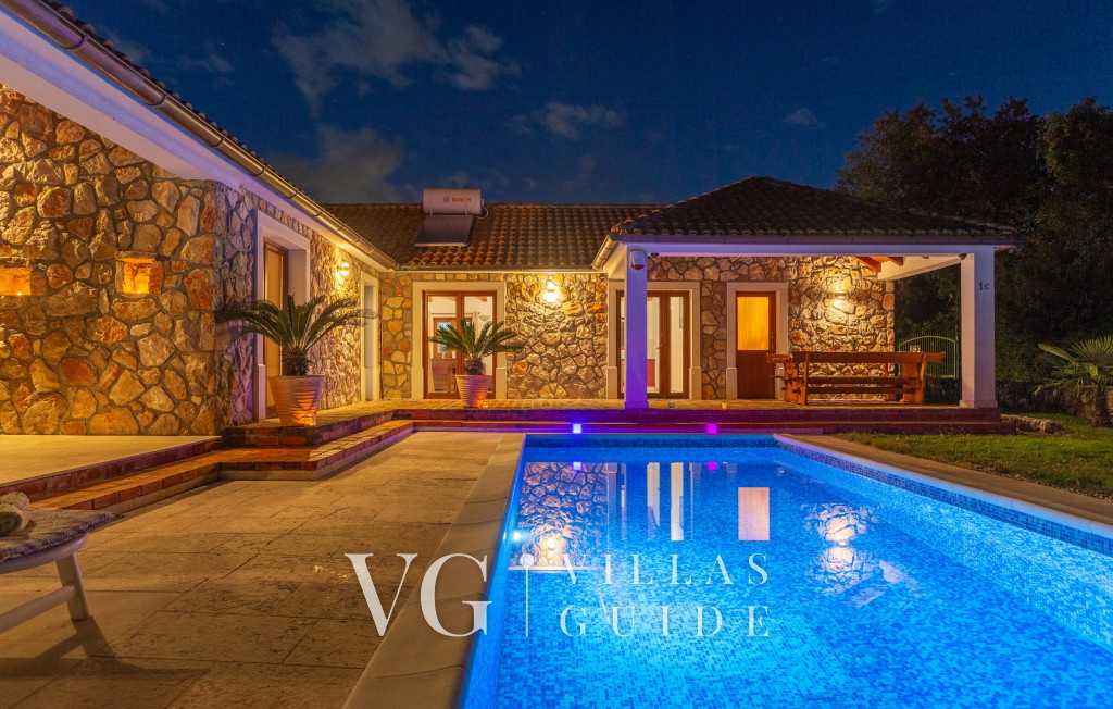 Villa Gostinjac 1 with pool&pet friendly- island Krk Pool