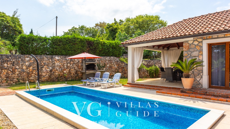 Villa Gostinjac 1 with pool&pet friendly- island Krk Pool