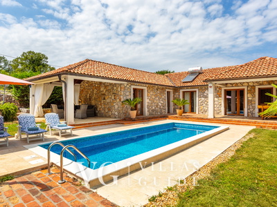 Villa Gostinjac 1 with pool&pet friendly- island Krk Dvorište i vanjski dio objekta