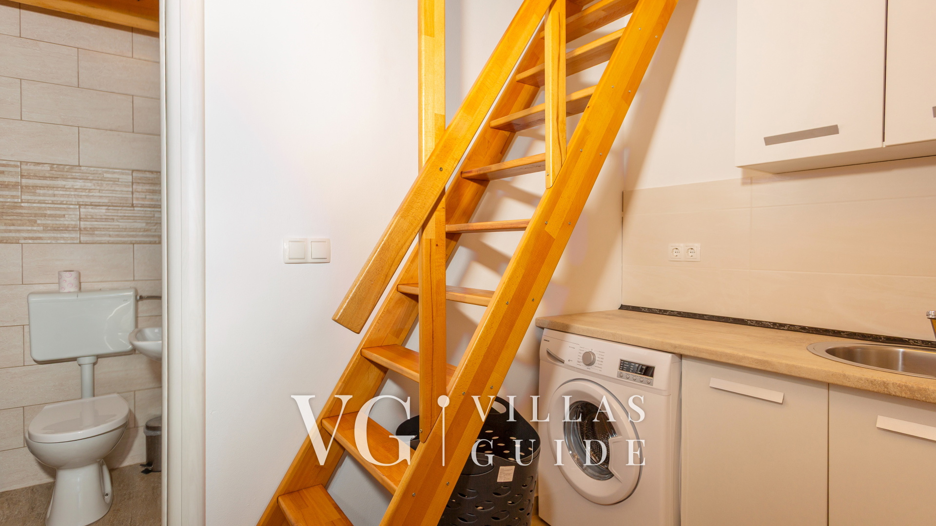 Villa Gostinjac 1 with pool&pet friendly- island Krk WC za goste