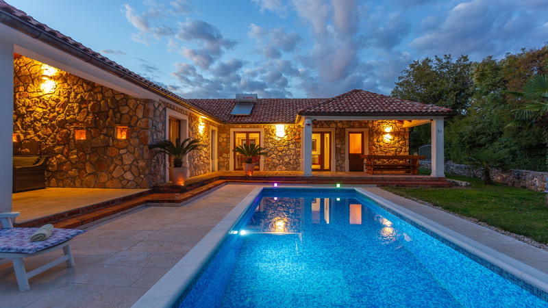 Villa Gostinjac 1 with pool&pet friendly- island Krk
