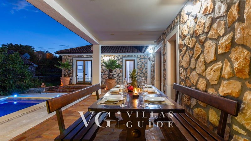 Villa Gostinjac 1 with pool&pet friendly- island Krk Dvorište i vanjski dio objekta