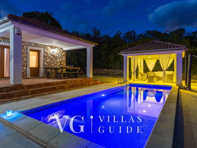 Villa Gostinjac 1 with pool&pet friendly- island Krk Bazen