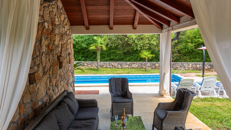 Villa Gostinjac 1 with pool&pet friendly- island Krk